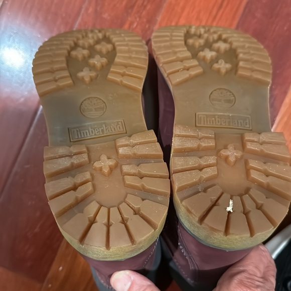 Timberland🎉Host Pick🎉 waterproof 6” booties in Bordeaux - Picture 8 of 11
